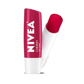 Foto 2 | Bálsamo Labial Nivea Cherry Tinted Lip Care, Paquete De 4 - Venta Internacional.