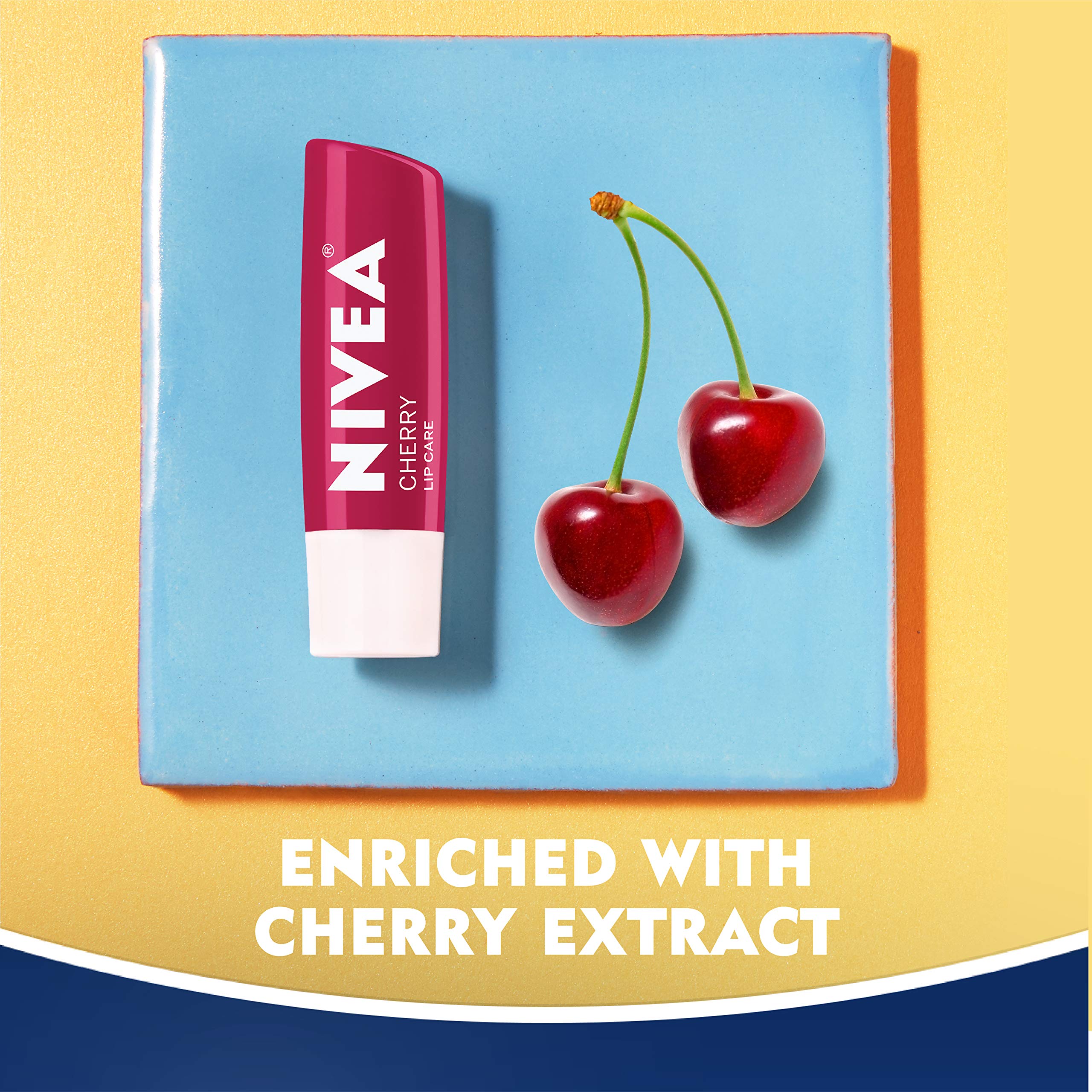 Foto 5 pulgar | Bálsamo Labial Nivea Cherry Tinted Lip Care, Paquete De 4 - Venta Internacional.