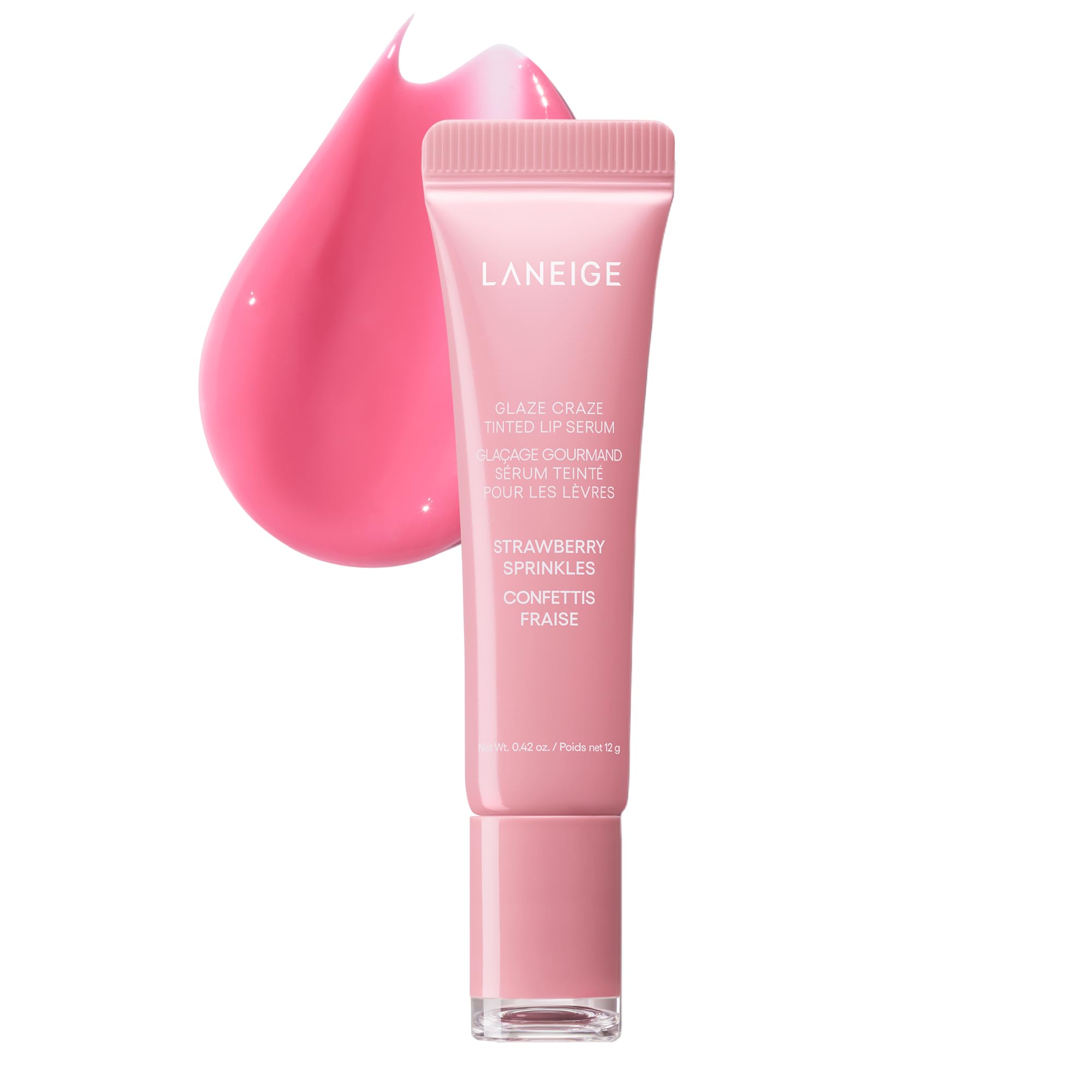 Foto 2 pulgar | Sérum Labial Teñido Laneige Glaze Craze Strawberry Sprinkles - Venta Internacional.