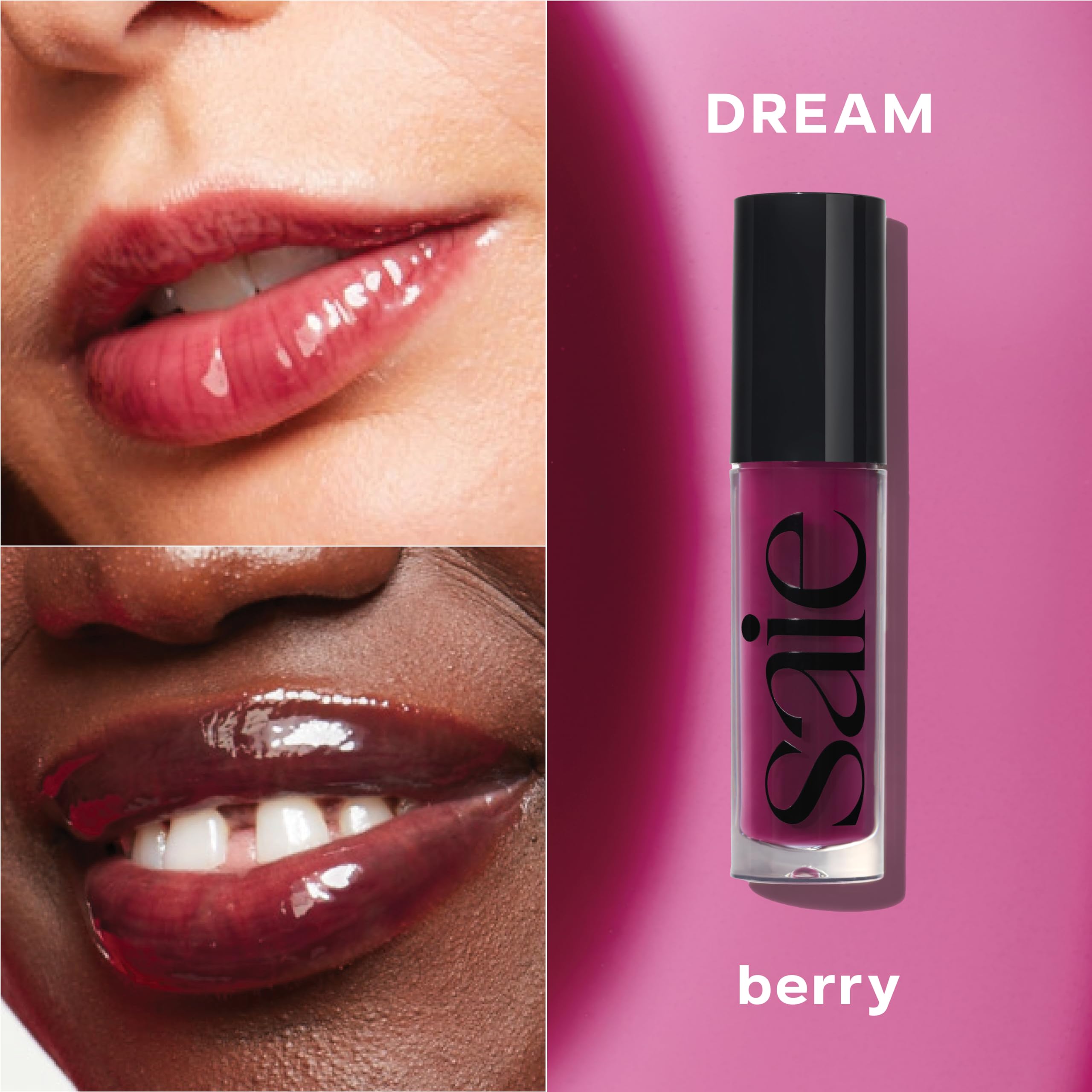 Foto 4 pulgar | Brillo De Labios Saie Glossybounce High-shine Hydrating Dream - Venta Internacional.