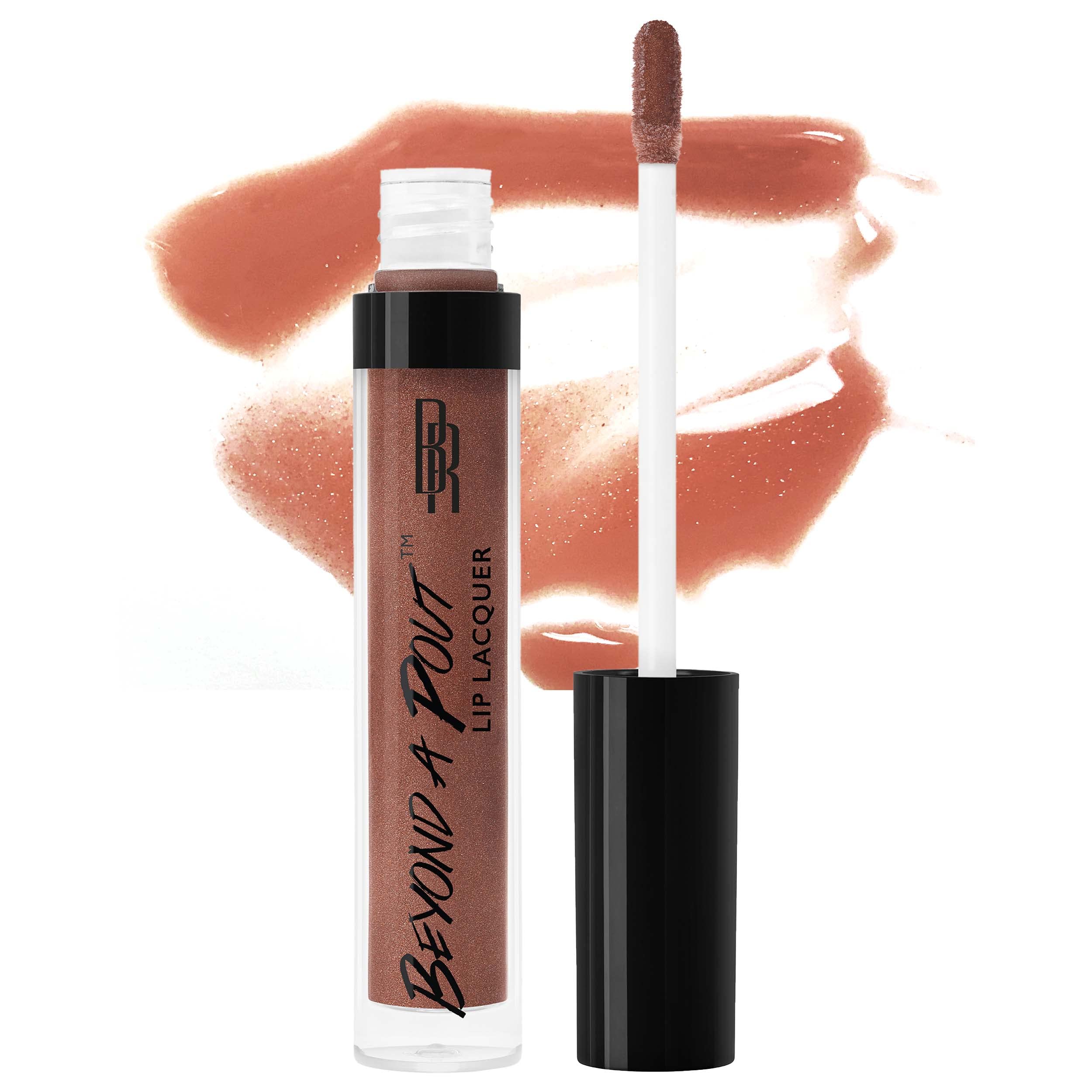Foto 2 pulgar | Brillo De Labios Black Radiance Beyond A Pout Extra Hot Vegan - Venta Internacional.