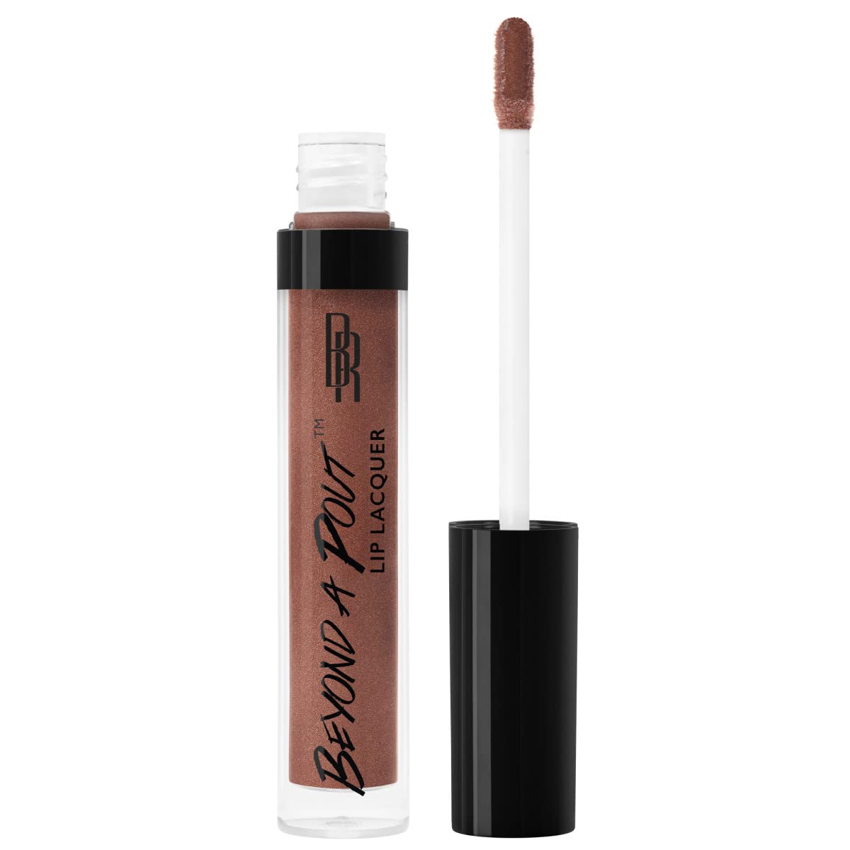 Foto 4 pulgar | Brillo De Labios Black Radiance Beyond A Pout Extra Hot Vegan - Venta Internacional.