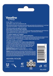 Foto 4 | Bálsamo Labial Vaseline Lip Therapy Care Rosy, Paquete De 3 Unidades, 4,7 Ml - Venta Internacional.
