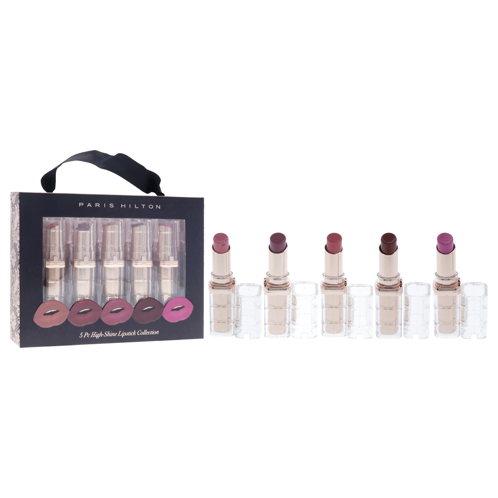 Foto 3 | Lápiz Labial Paris Hilton Cosmetics High-shine 5 X 3,8 Ml - Venta Internacional.