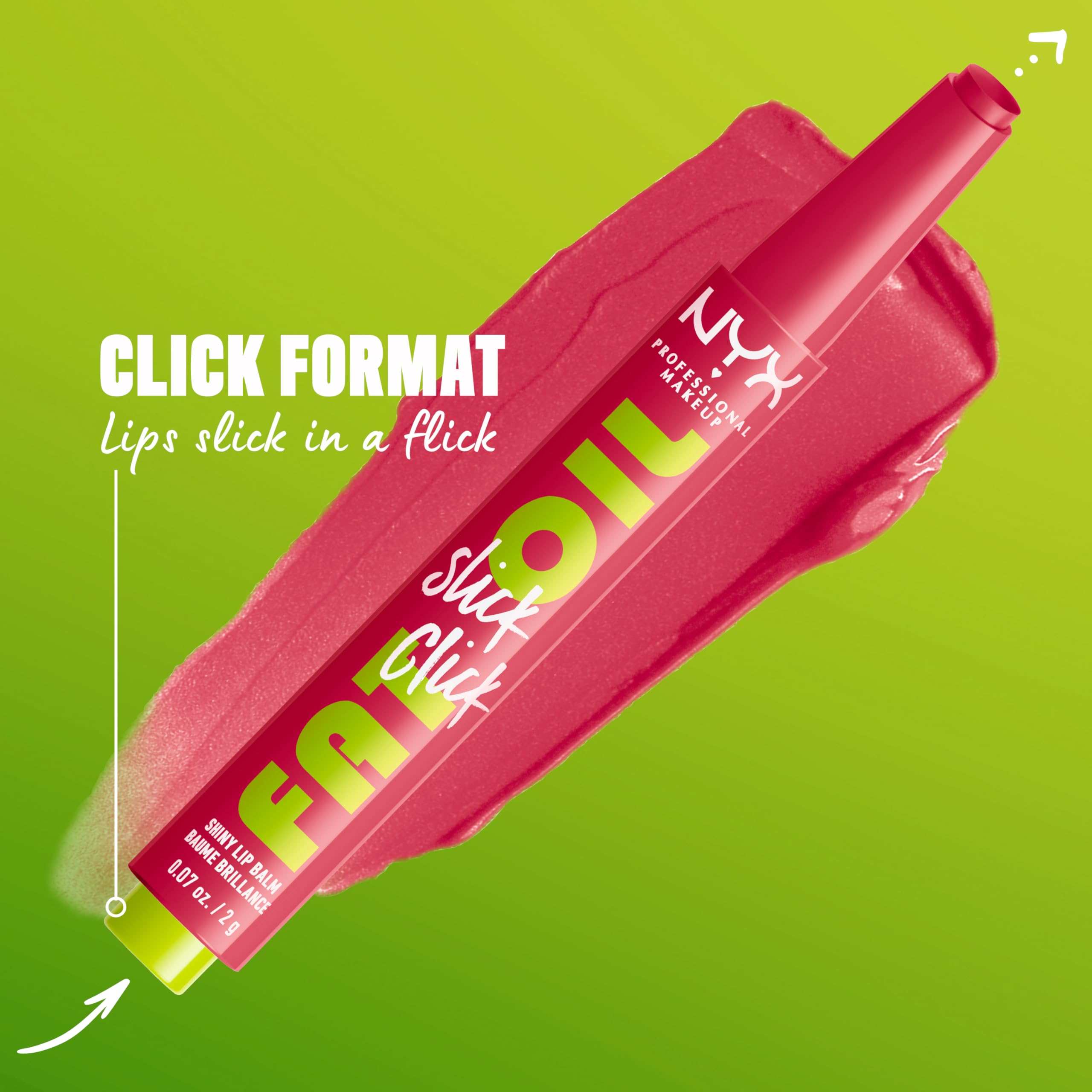 Foto 4 | Bálsamo Labial Nyx Professional Makeup Fat Oil Slick Double Tap - Venta Internacional.