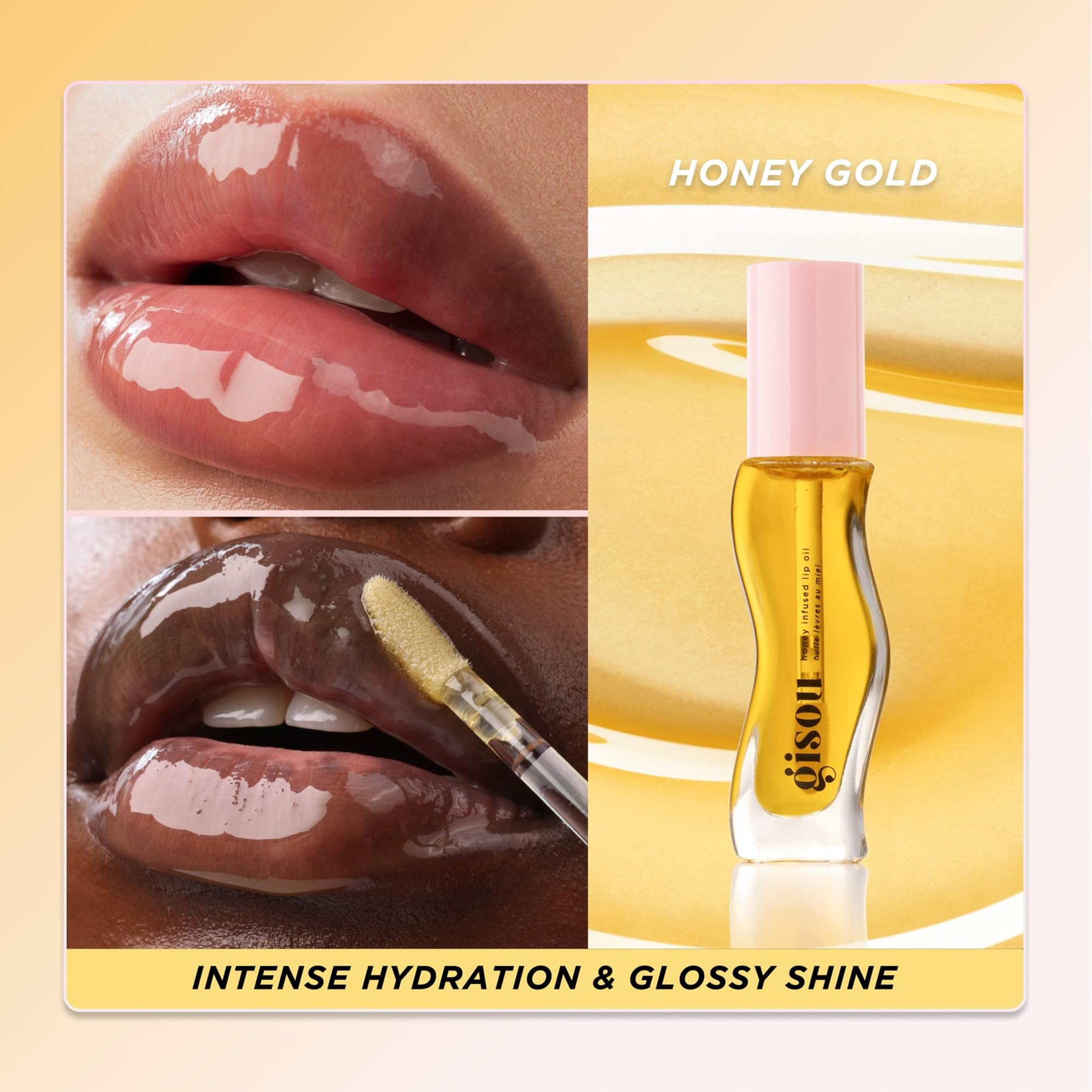 Foto 5 pulgar | Aceite Labial Hidratante Con Infusión De Miel Gisou, 8 Ml, Nutritivo Y Transparente - Venta Internacional.