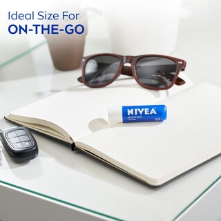 Foto 6 | Bálsamo Labial Nivea Moisture Lip Care Stick, Manteca De Karité, Paquete De 4 - Venta Internacional.