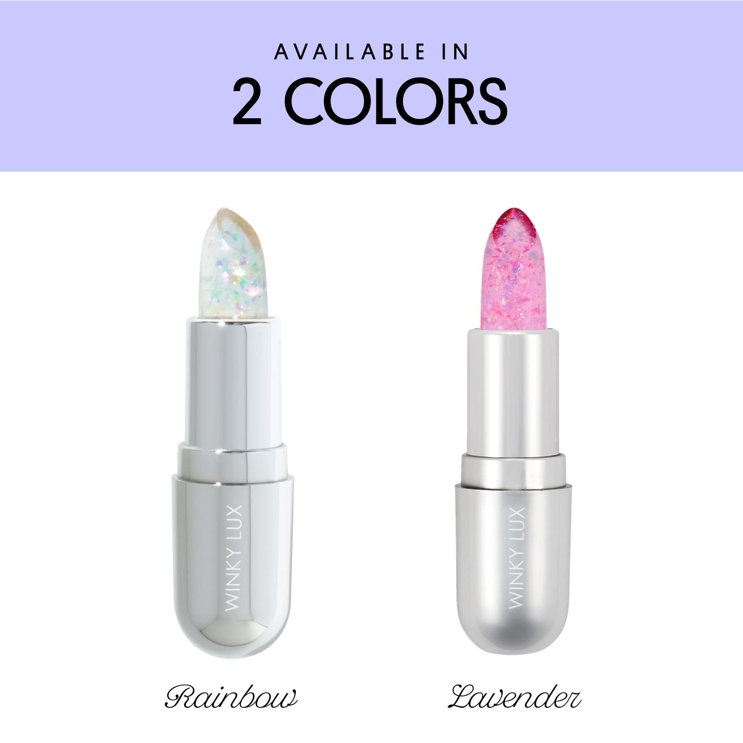 Foto 5 | Bálsamo Labial Winky Lux Glitter Confeti Con Ph Que Cambia De Color, Vegano - Venta Internacional.