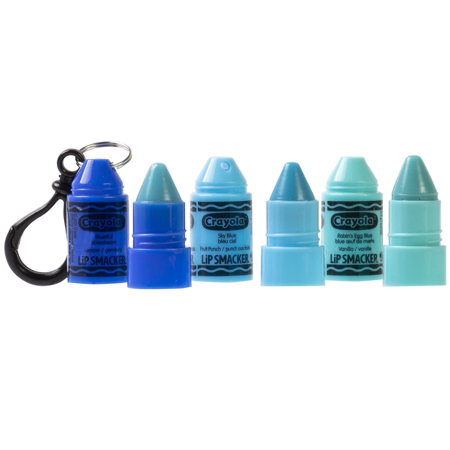 Foto 4 pulgar | Bálsamo Labial Lip Smacker Crayola Crayon, Apilable, Azul Transparente - Venta Internacional.
