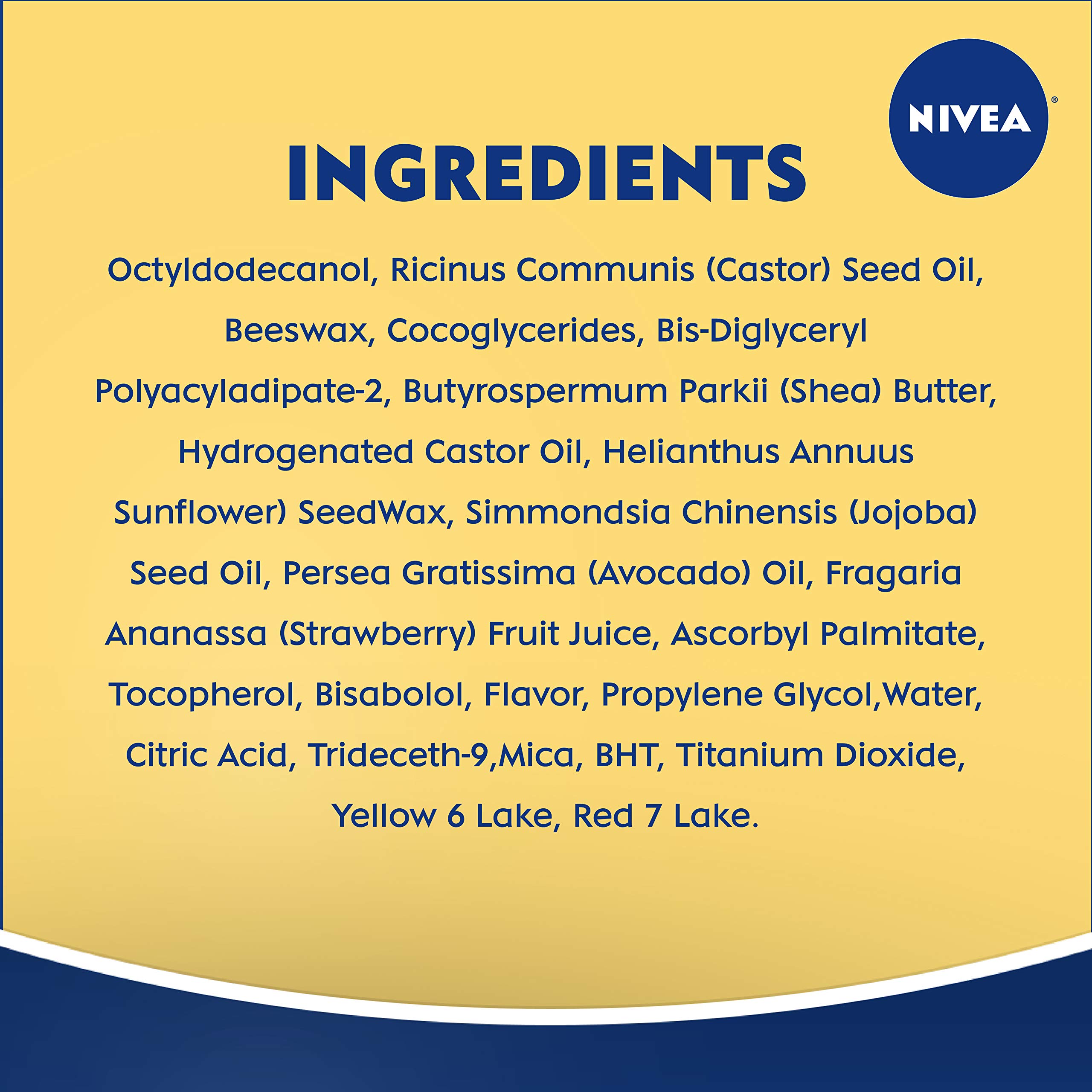 Foto 6 pulgar | Bálsamo Labial Nivea Para El Cuidado De Labios Con Color Fresa, Paquete De 4 - Venta Internacional.