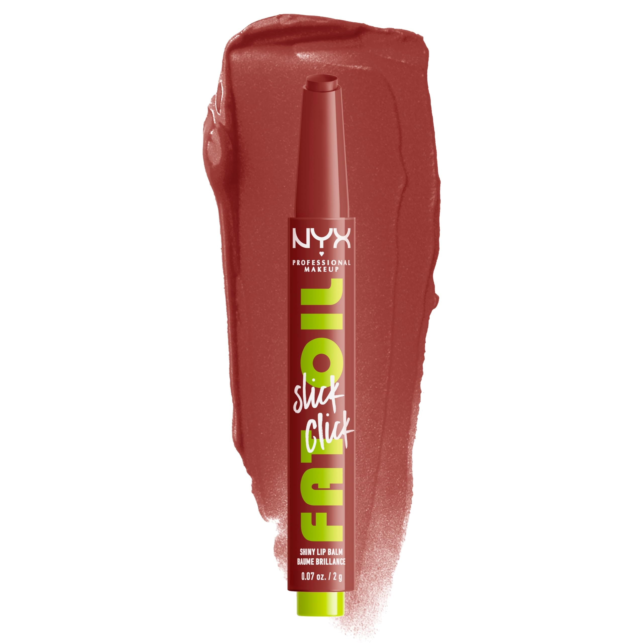 Bálsamo Labial Nyx Professional Makeup Fat Oil Slick Click Vegan - Venta Internacional. $504