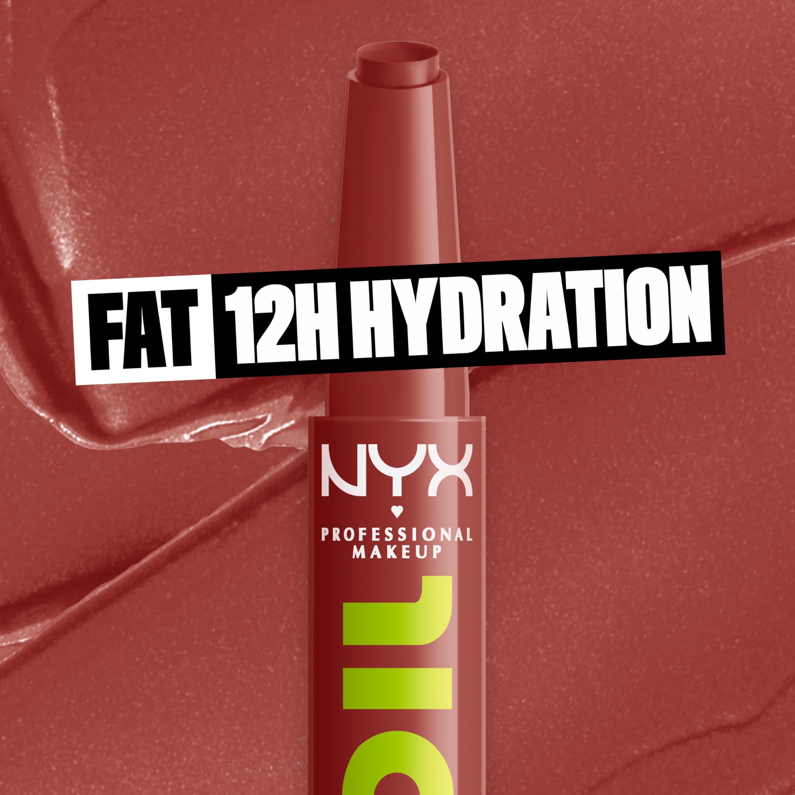 Foto 3 | Bálsamo Labial Nyx Professional Makeup Fat Oil Slick Click Vegan - Venta Internacional.