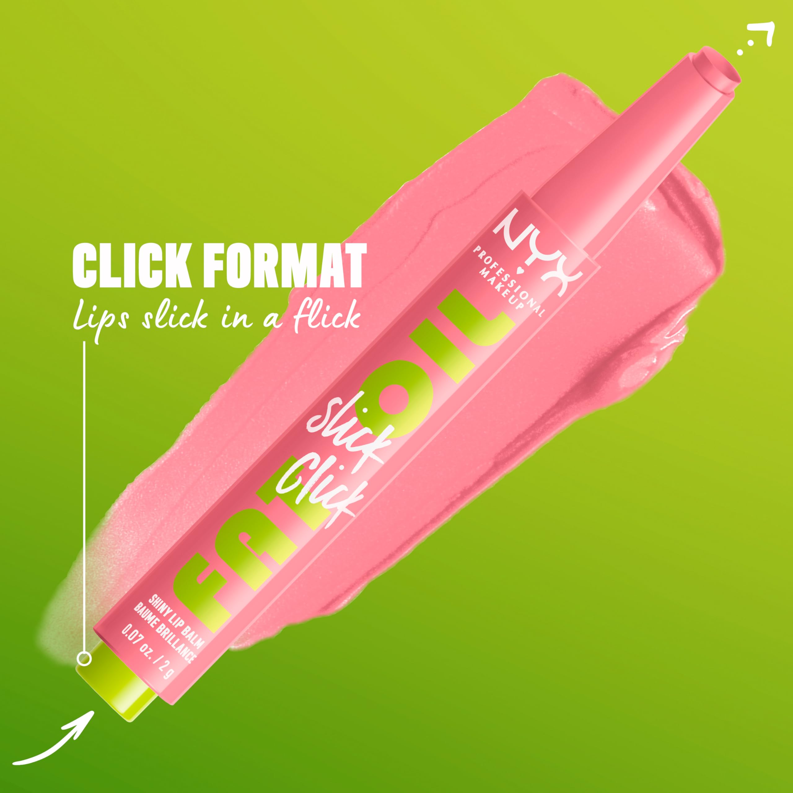 Foto 5 pulgar | Bálsamo Labial Nyx Professional Makeup Fat Oil Slick Click Clout - Venta Internacional.