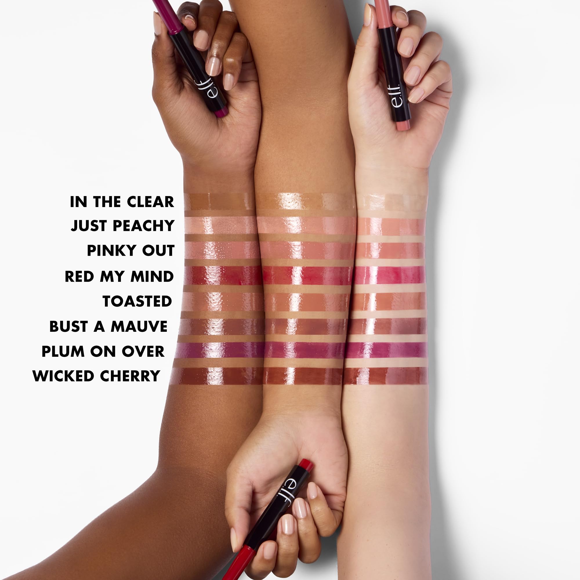 Foto 4 pulgar | Pluma Rellenadora De Labios E.l.f. Pout Clout Nourishing Red My Mind - Venta Internacional.
