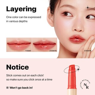 Foto 5 | Lip Plumper Nature Republic Honey Melting Lip 6-10 Melocotón - Venta Internacional.