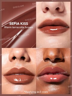 Foto 3 | Brillo De Labios Sheglam Poutperfect Hidratante Con Aceite De Coco - Venta Internacional.