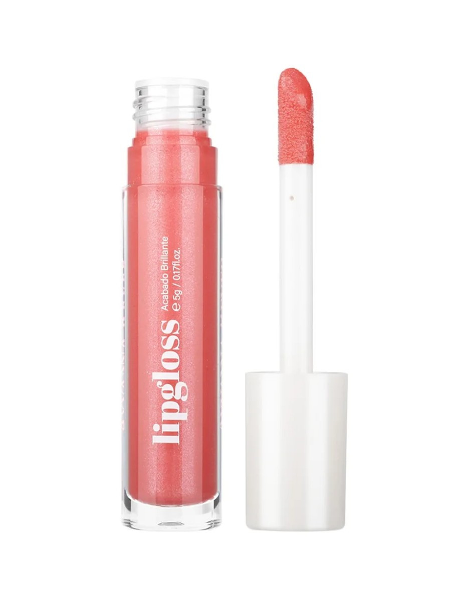 Foto 2 pulgar | Lip Gloss Brillante Con Perlas De Diamante Bo5