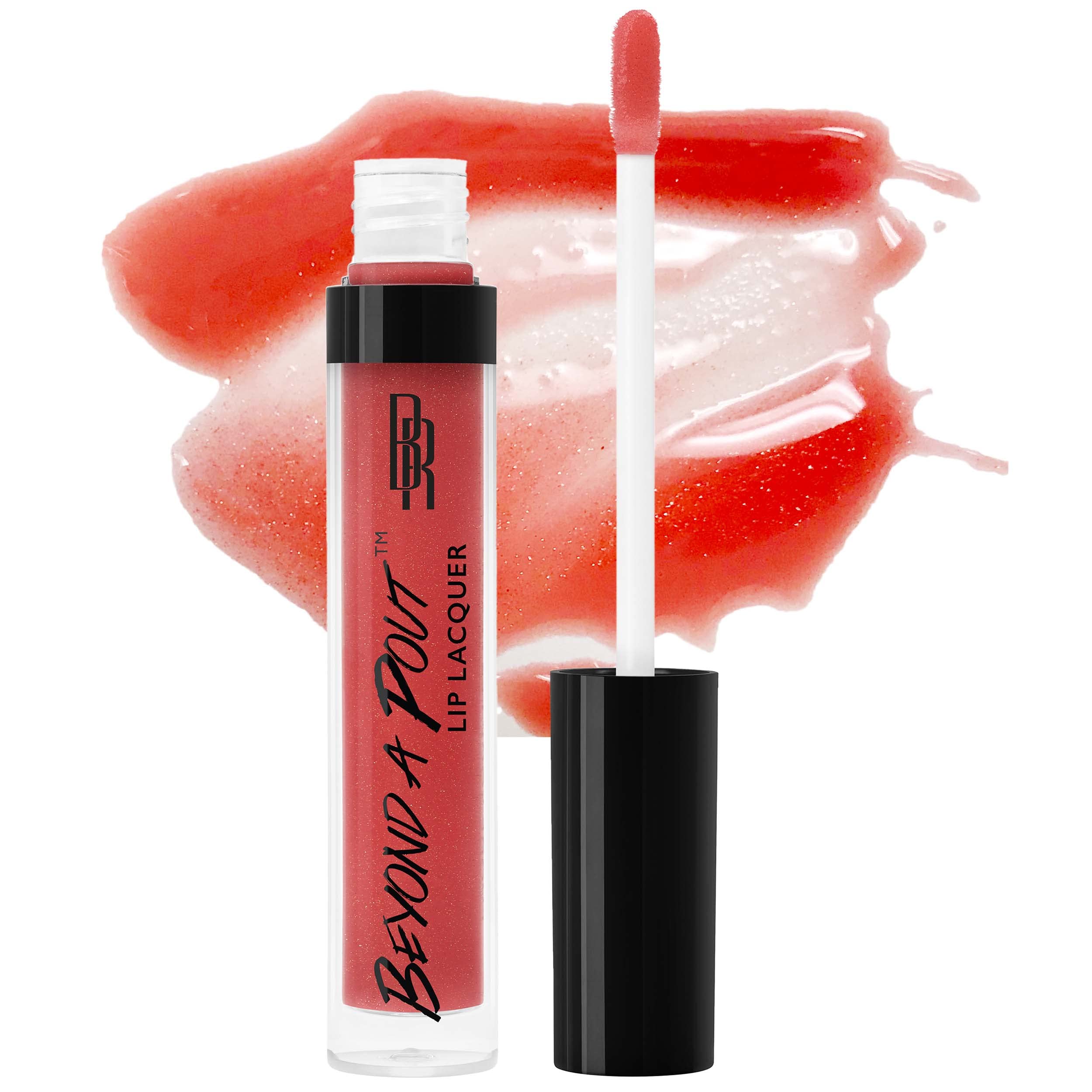 Foto 2 pulgar | Brillo De Labios Black Radiance Beyond A Pout Hot Sauce Color - Venta Internacional.