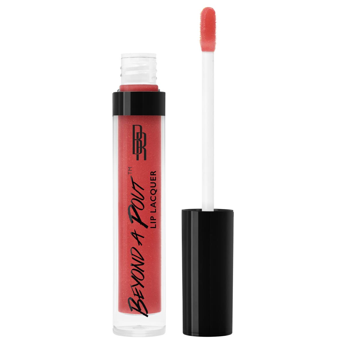 Foto 4 pulgar | Brillo De Labios Black Radiance Beyond A Pout Hot Sauce Color - Venta Internacional.