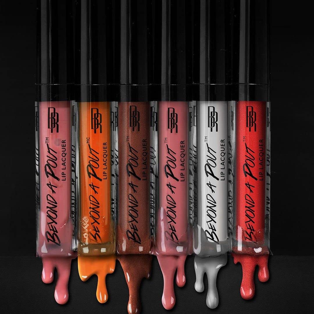 Foto 8 pulgar | Brillo De Labios Black Radiance Beyond A Pout Hot Sauce Color - Venta Internacional.