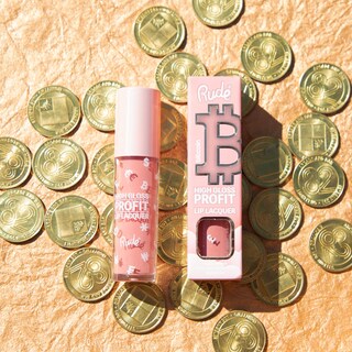 Foto 3 | Brillo De Labios Rude Cosmetics High Gloss Profit Bitcoin 4 Ml Para Mujeres - Venta Internacional.