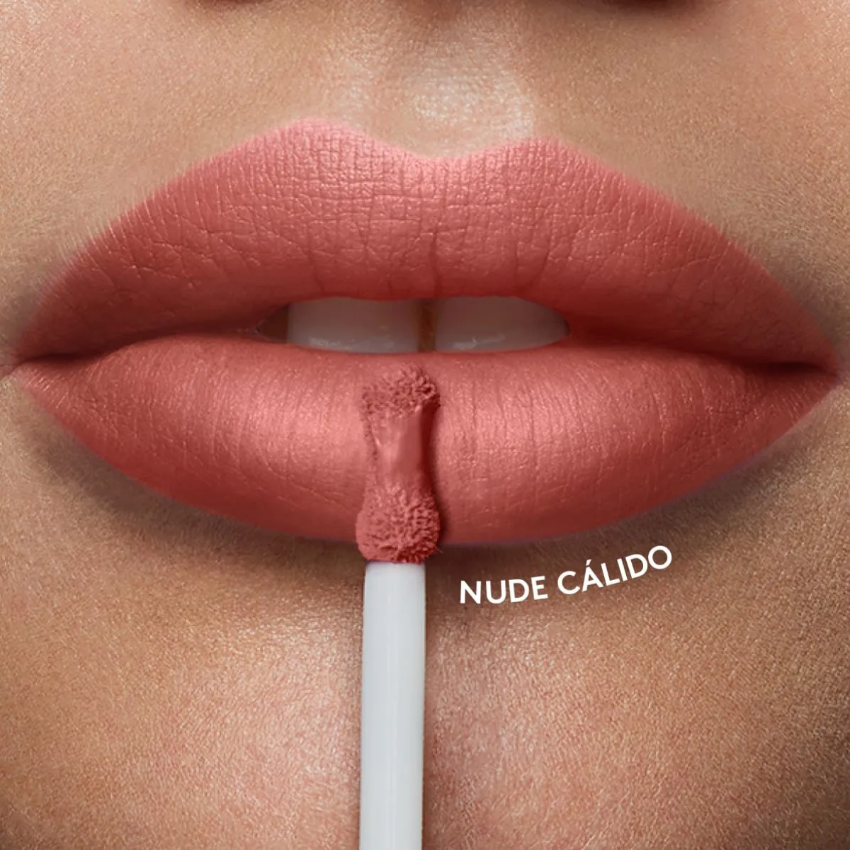 Foto 3 pulgar | Labial Líquido Hidrocolor Matte Nude Cálido Èsika 6ml