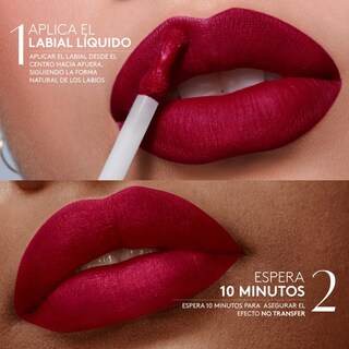 Foto 5 | Labial Líquido Hidracolor Matte - Pimienta Caliente Ésika 6ml
