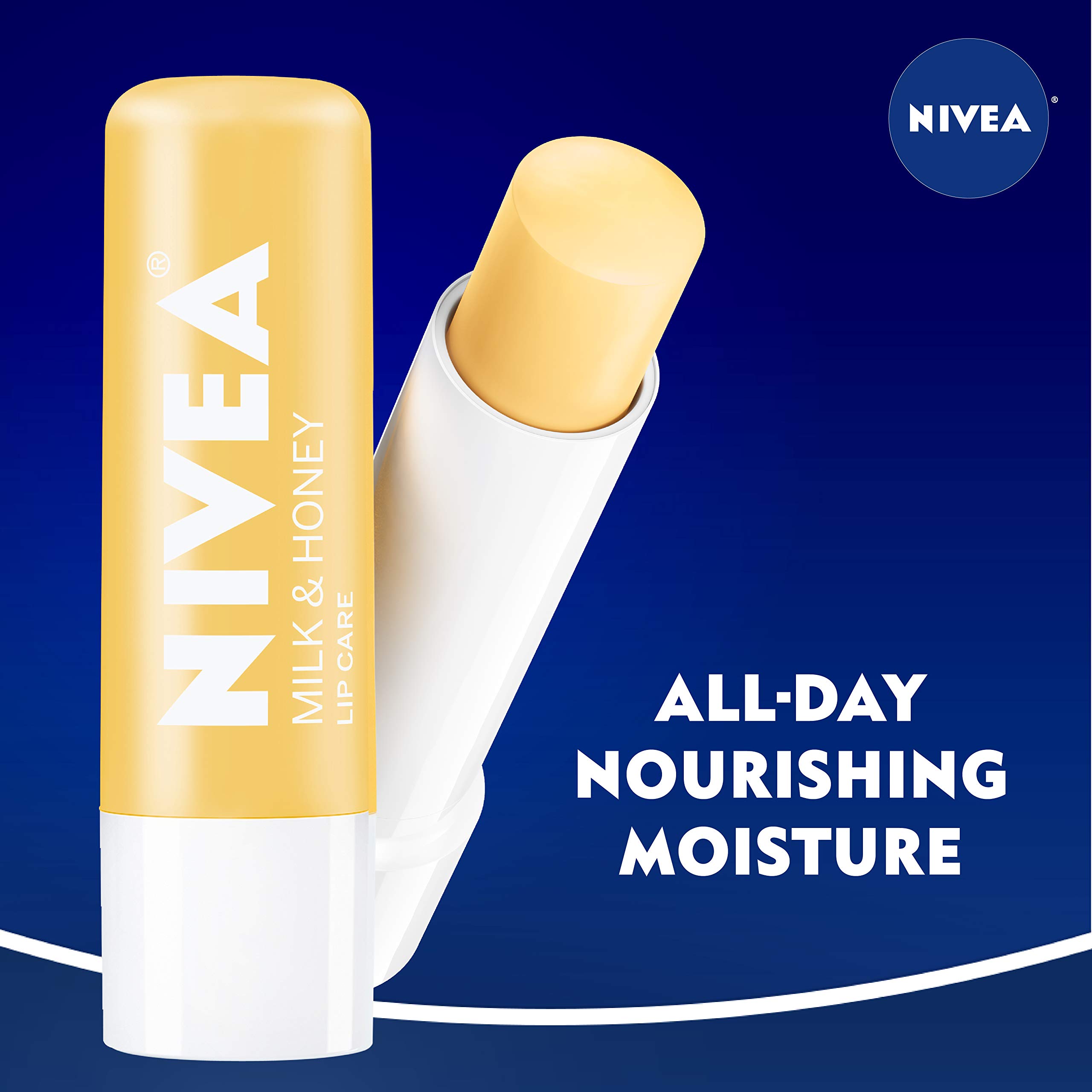 Foto 3 pulgar | Bálsamo Labial Nivea De Leche Y Miel Con Manteca De Karité, 4 X 5 Ml - Venta Internacional.