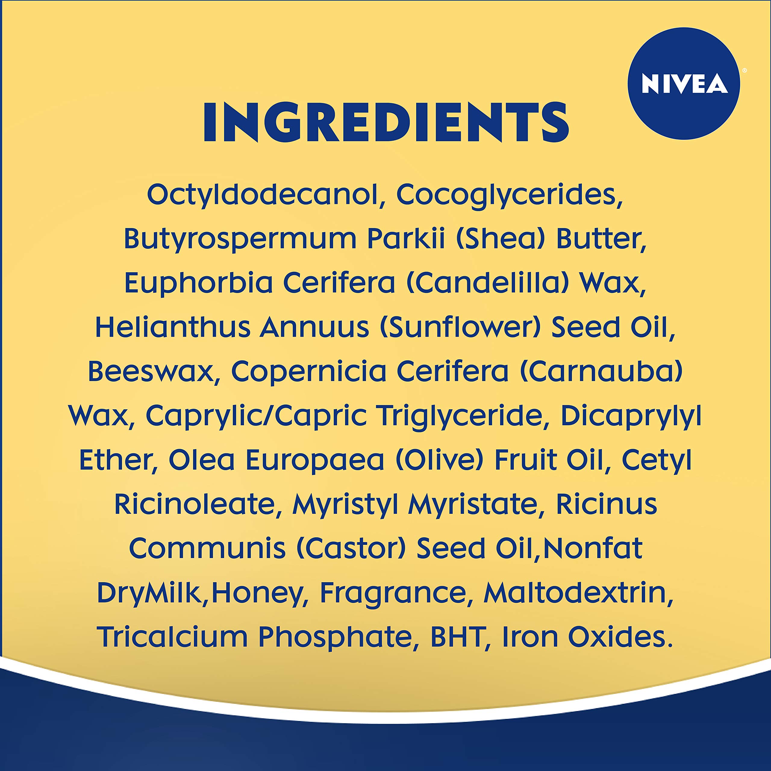 Foto 7 pulgar | Bálsamo Labial Nivea De Leche Y Miel Con Manteca De Karité, 4 X 5 Ml - Venta Internacional.