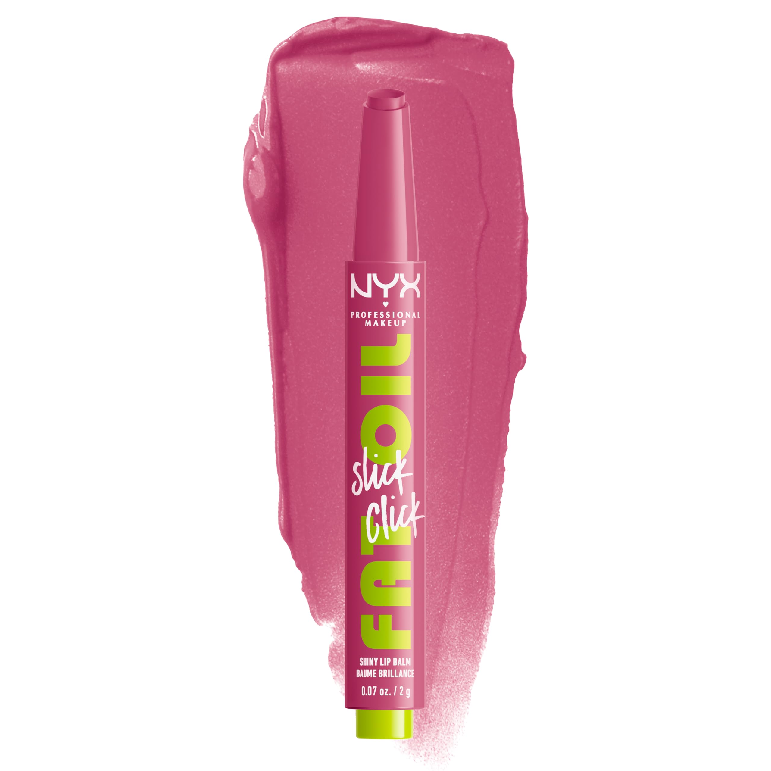 Bálsamo Labial Nyx Professional Makeup Fat Oil Slick Click Vegan - Venta Internacional.