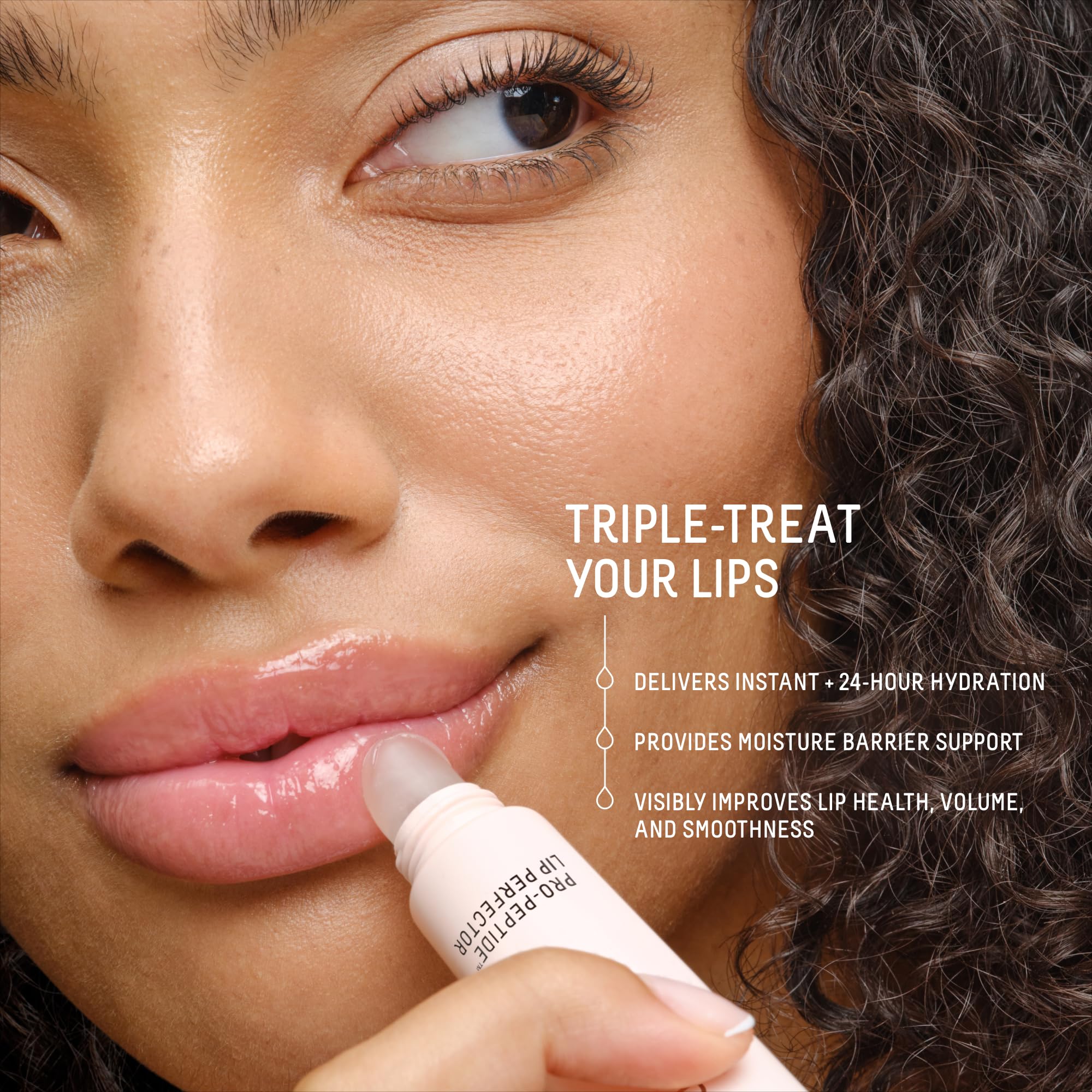 Foto 3 pulgar | Bálsamo Labial Biossance Pro-peptide Lip Perfector H2glow Clear - Venta Internacional.