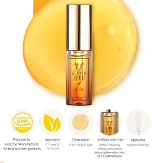 Foto 3 | Aceite Para Labios Petitfee Super Seed De Vidrio, Hidratante Y Nutritivo Para Labios, 3 Ml - Venta Internacional.