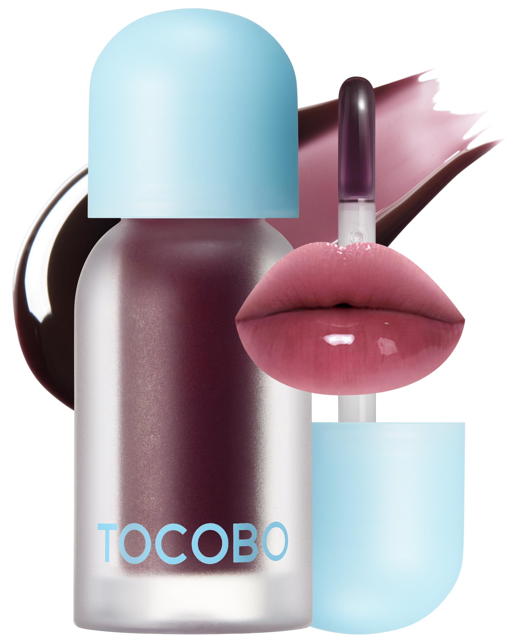 Aceite Labial Tocobo Juicy Berry Plumping 03 Black Cherry Vegan - Venta Internacional.
