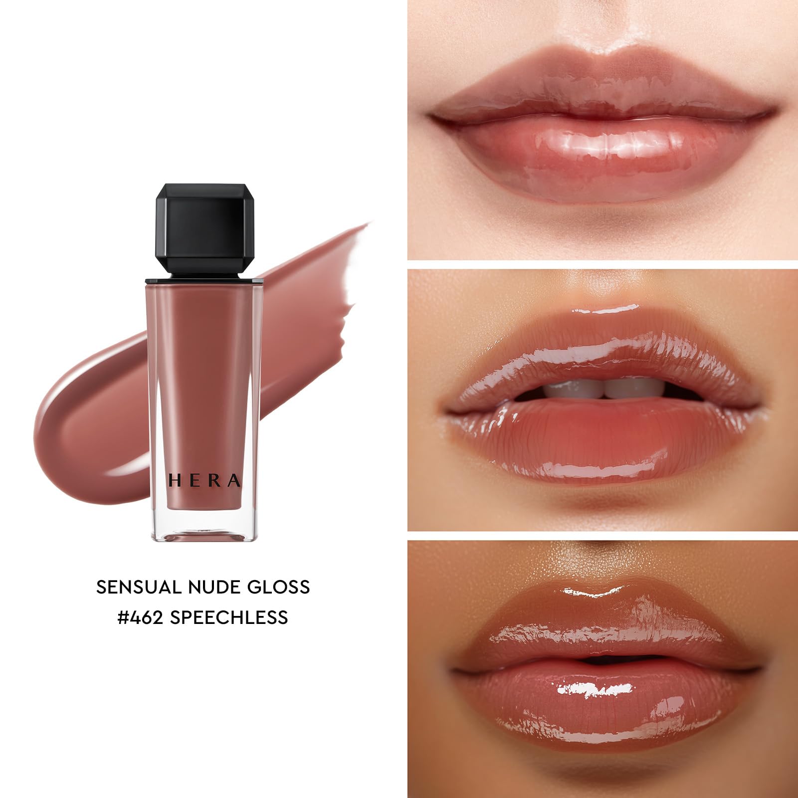 Foto 7 | Brillo De Labios Hera Sensual Nude #462 Speechless, 5 Ml, Voluminizador - Venta Internacional.
