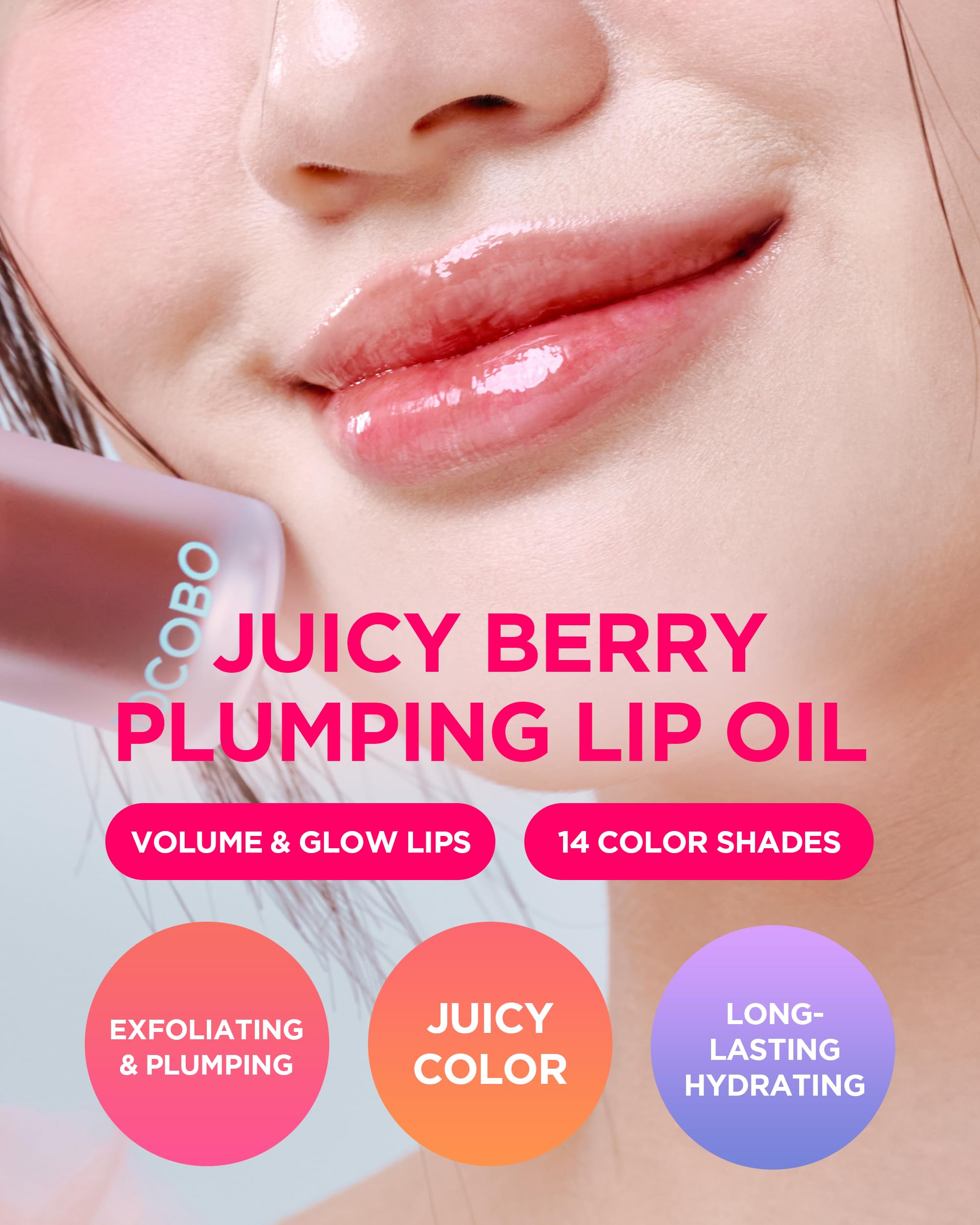 Foto 2 | Aceite Labial Tocobo Juicy Berry Plumping 04 Bitter Brown Vegan - Venta Internacional.