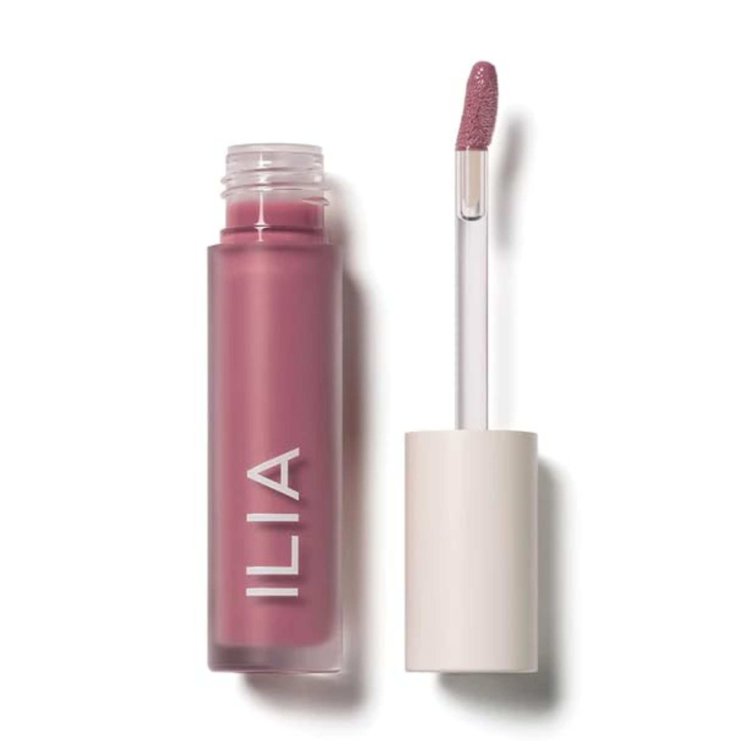 Aceite Labial Ilia Balmy Gloss Con Color De Ácido Hialurónico, 4,3 Ml, Violeta - Venta Internacional.