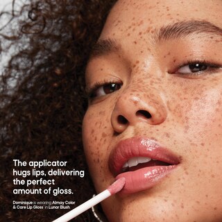 Foto 4 | Brillo De Labios Almay Color & Care Hydrating 200 Rose Glow 3 Ml - Venta Internacional.