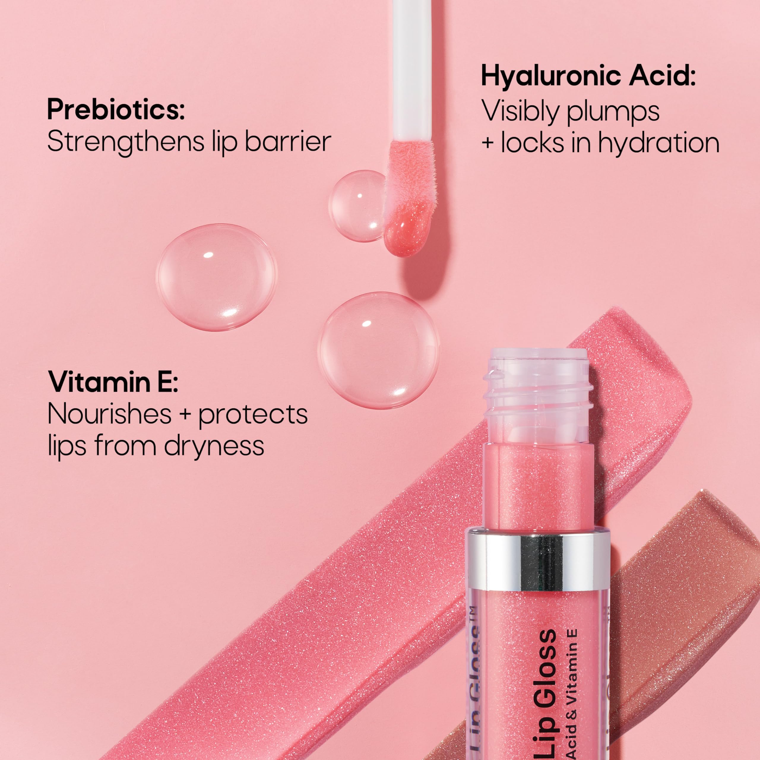 Foto 7 pulgar | Brillo De Labios Almay Color & Care Hydrating 200 Rose Glow 3 Ml - Venta Internacional.