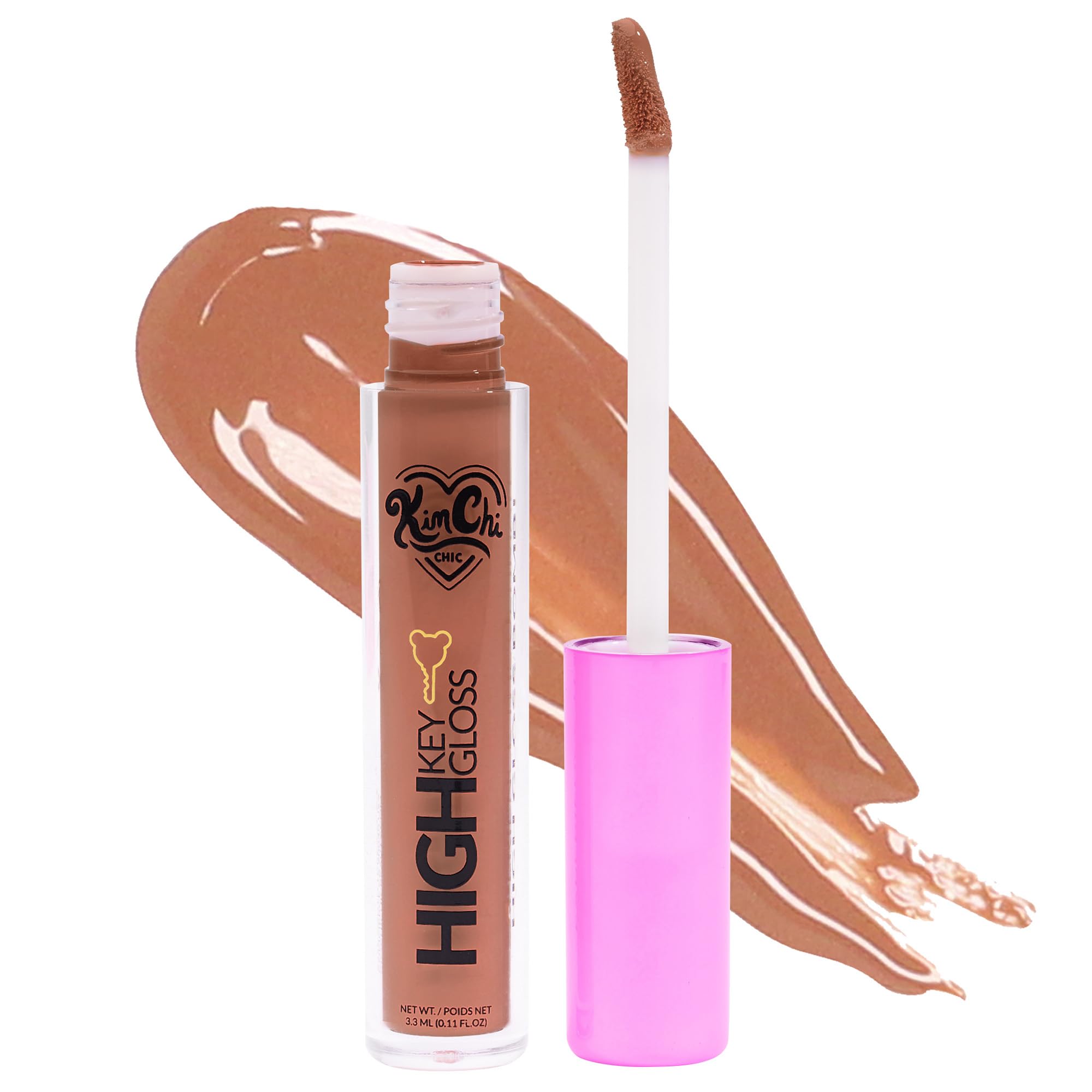 Foto 3 pulgar | Brillo De Labios Kimchi Chic High Key Gloss 06 Natural, 3,5 Ml - Venta Internacional.