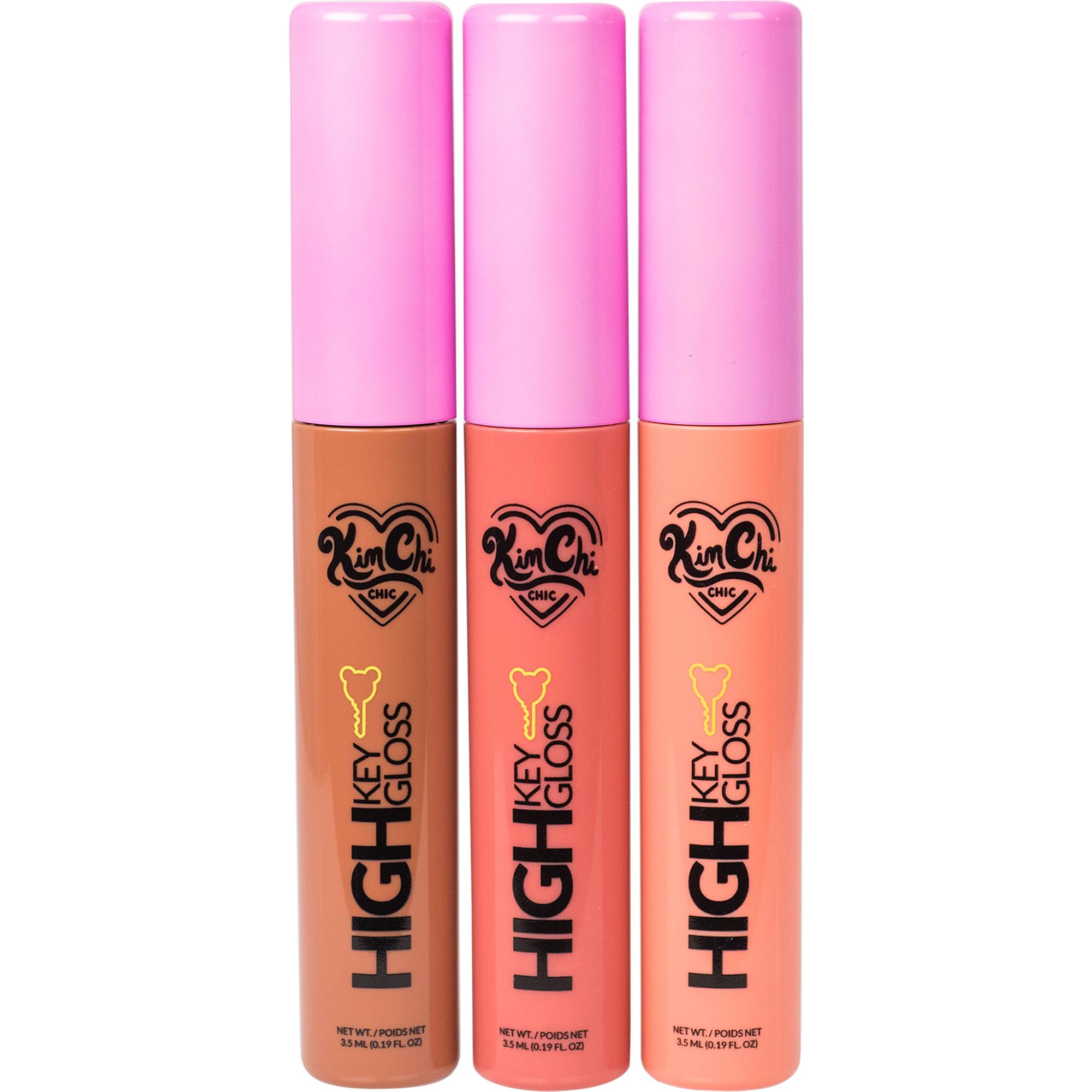 Foto 6 pulgar | Brillo De Labios Kimchi Chic High Key Gloss 06 Natural, 3,5 Ml - Venta Internacional.