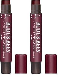 Foto 1 | Lip Shimmer Burt's Bees, 100% De Origen Natural, Color Ciruela, Paquete De 2 - Venta Internacional.