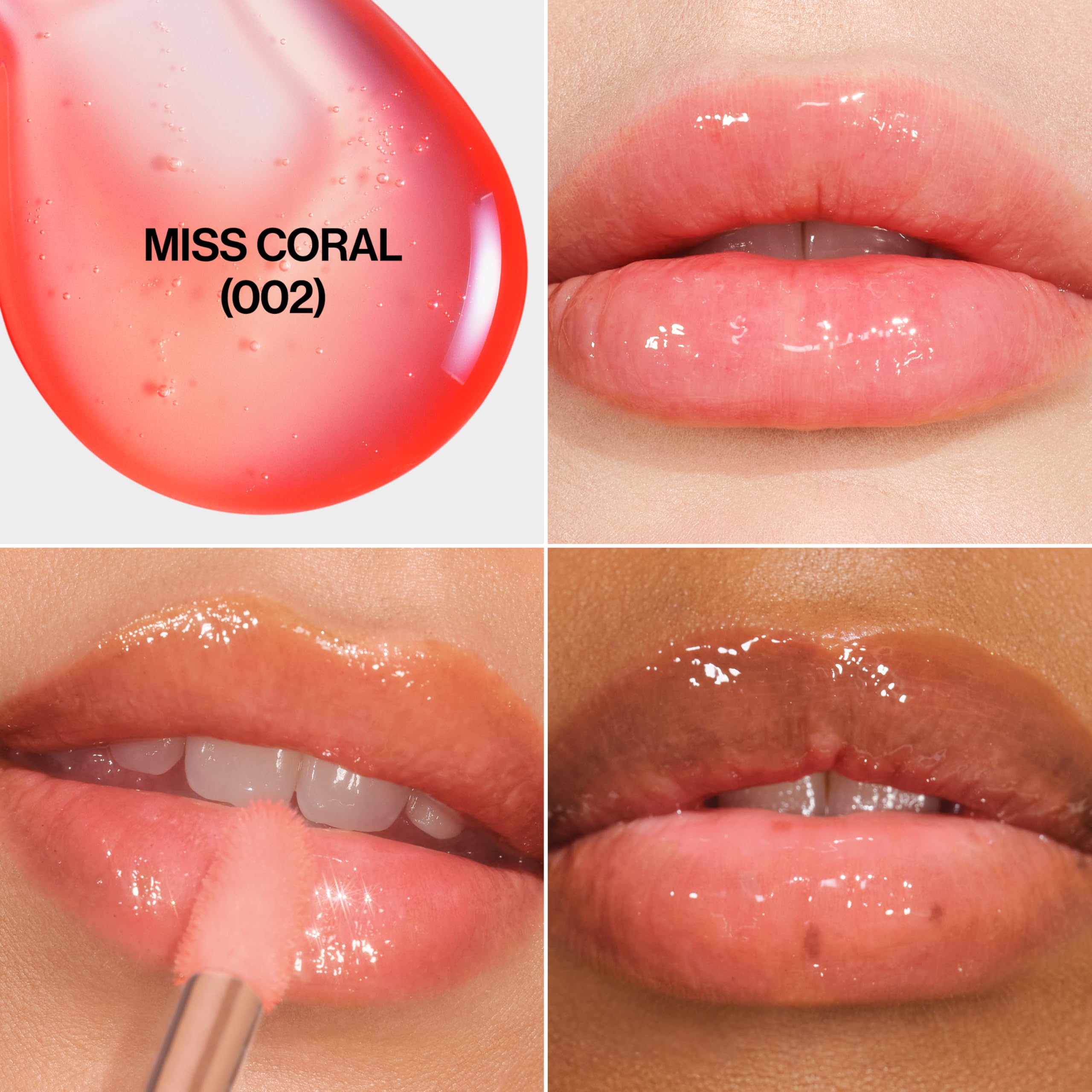 Foto 3 pulgar | Aceite Labial Revlon Super Lustrous Glimmer 002 Miss Coral, 4 Ml - Venta Internacional.