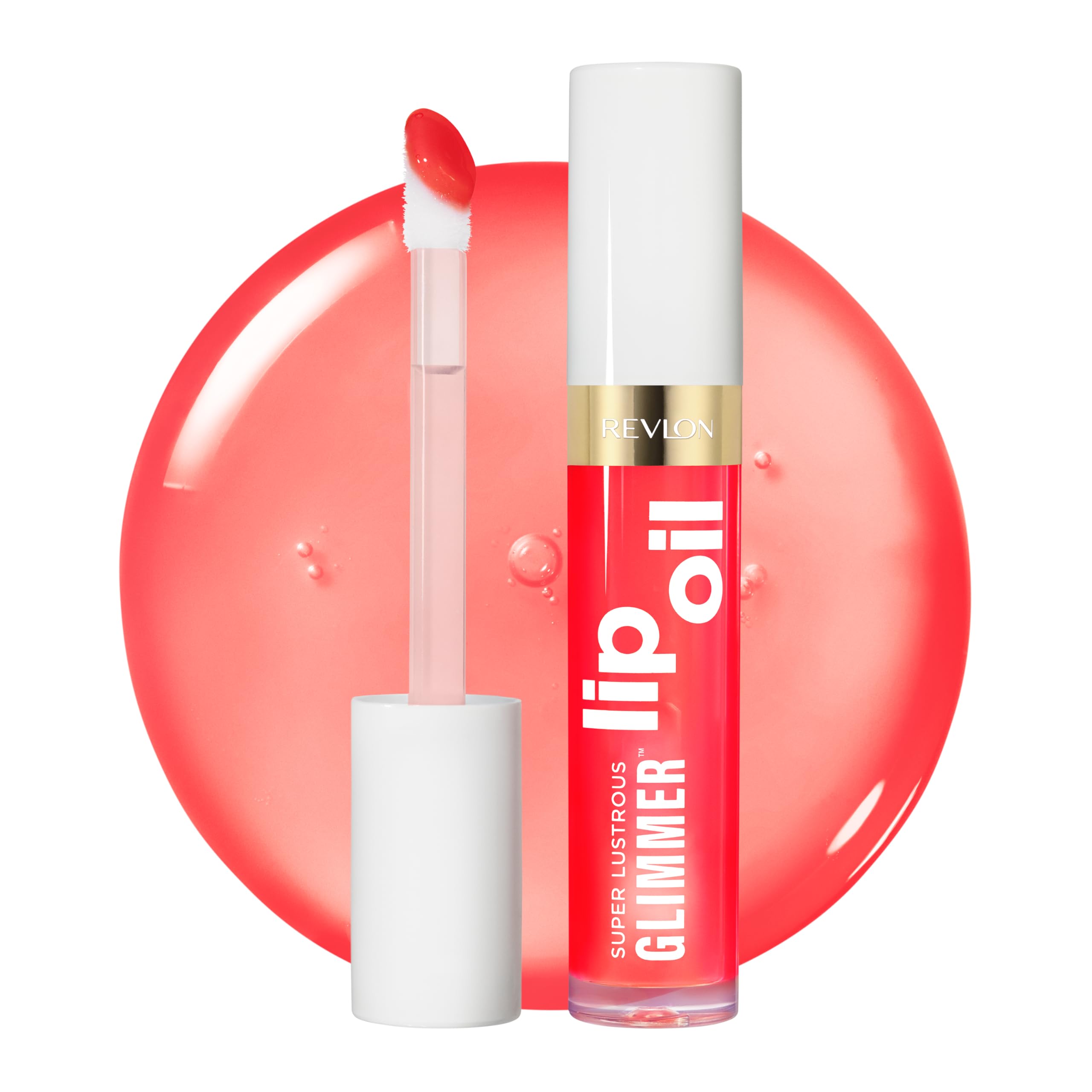 Aceite Labial Revlon Super Lustrous Glimmer 003 Glow Mama, 4 Ml - Venta Internacional.