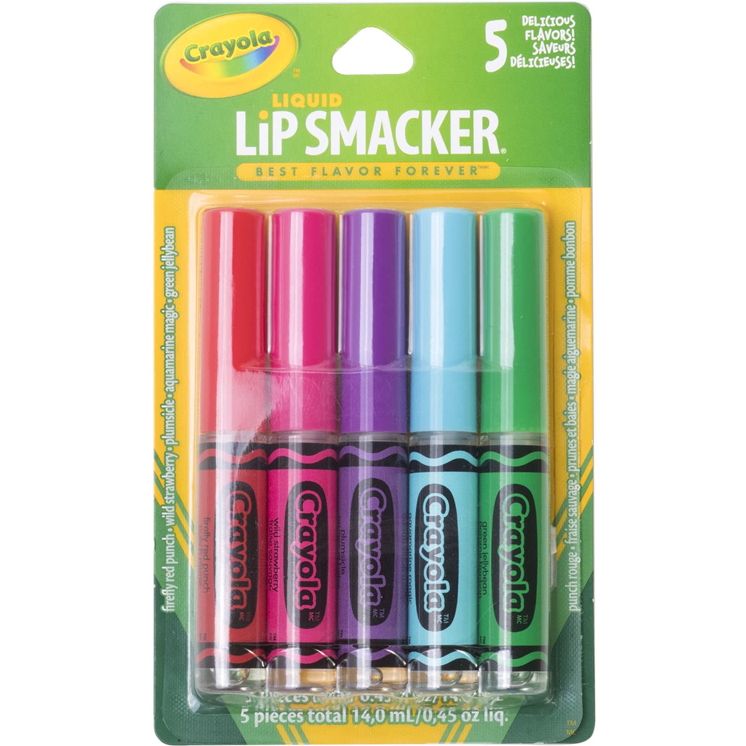 Brillo De Labios Lip Smacker Crayola Party Pack Firefly Red Punch - Venta Internacional.