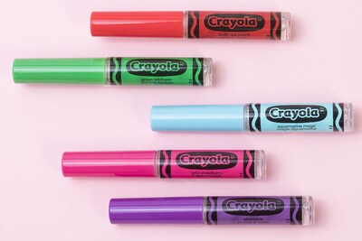Foto 3 | Brillo De Labios Lip Smacker Crayola Party Pack Firefly Red Punch - Venta Internacional.