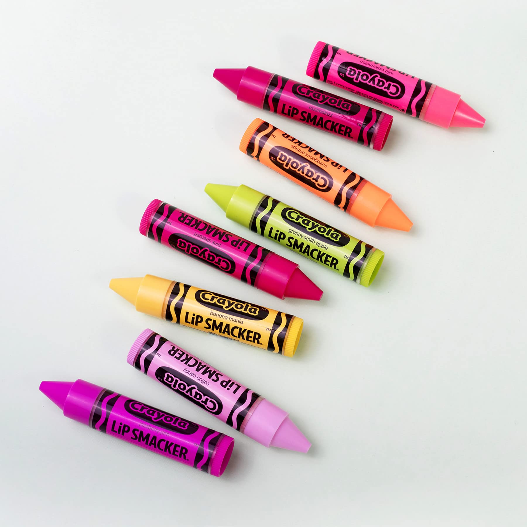 Foto 4 pulgar | Bálsamo Labial Lip Smacker Crayola Party Pack 8, Algodón De Azúcar - Venta Internacional.