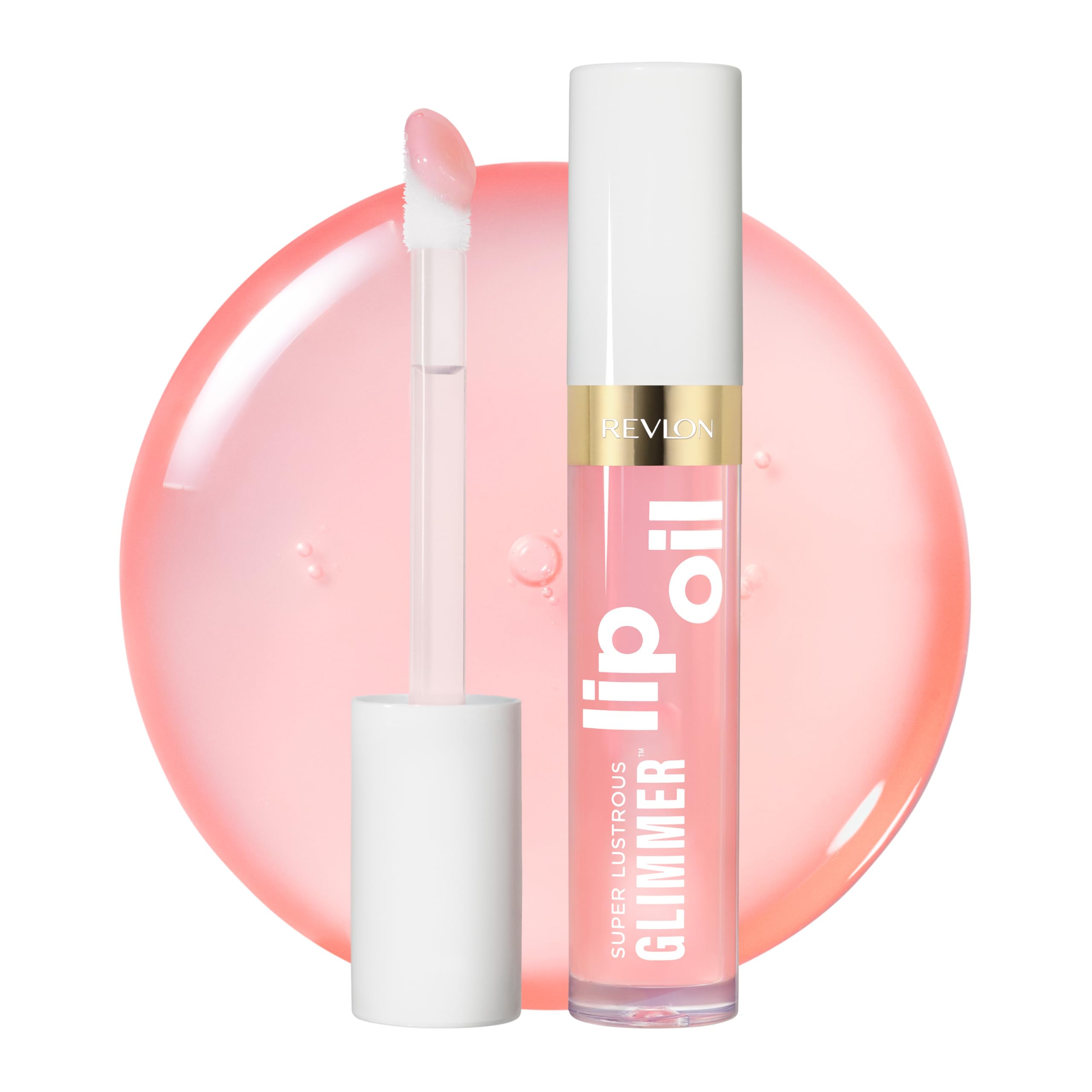 Aceite Labial Revlon Super Lustrous Glimmer 001 Candy Hearts, 4 Ml - Venta Internacional.