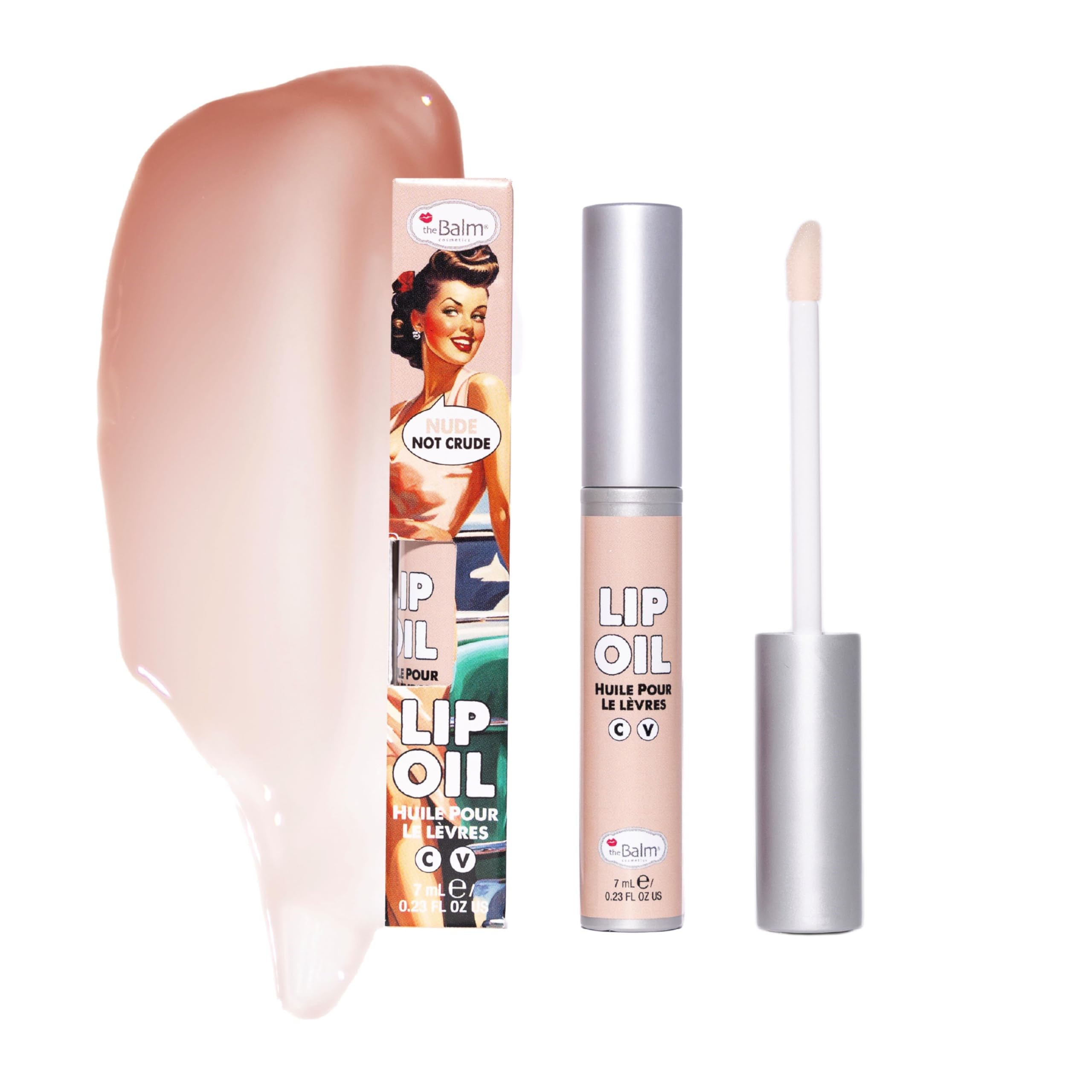 Aceite Labial Thebalm Nude Not Crude Hidratante High Shine - Venta Internacional.