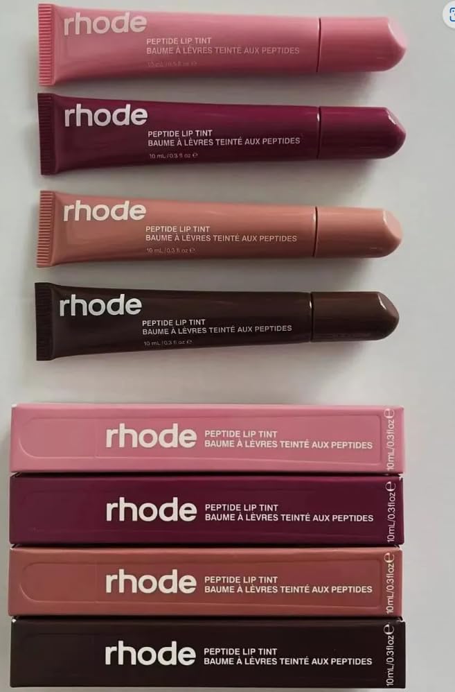 Set De Tintes Labiales Rhode De Hailey Bieber  10 Ml (4 Tonos) - Venta Internacional.