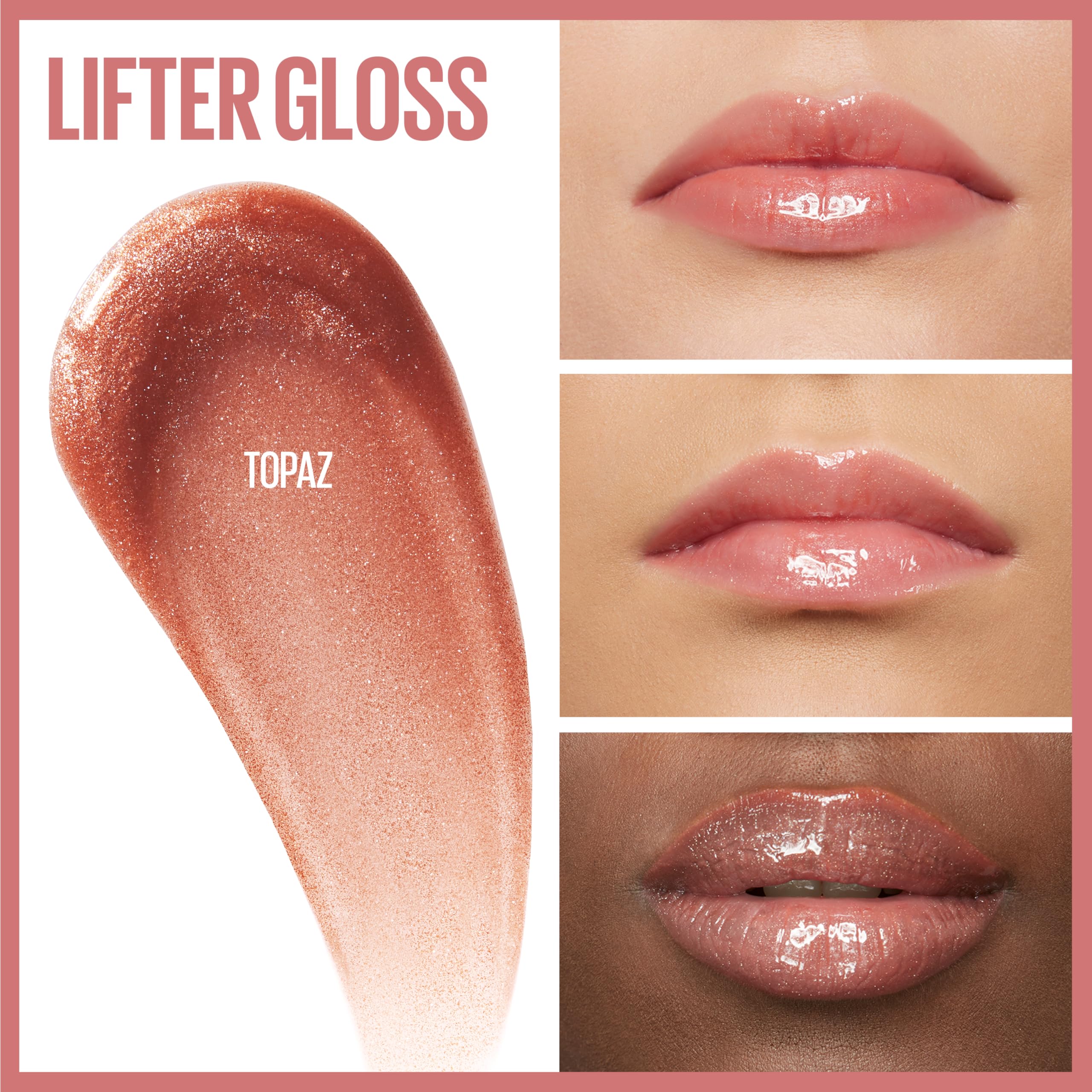 Foto 6 pulgar | Brillo De Labios Maybelline Lifter Gloss Hydrating Topaz  5 Ml - Venta Internacional.